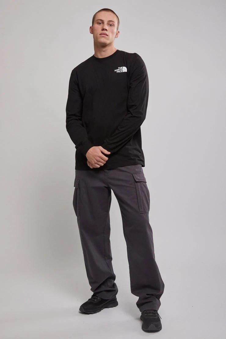 Лонгслів The North Face Long Sleeve Box Nse Mens Tee Black NF0ATUNLKY4