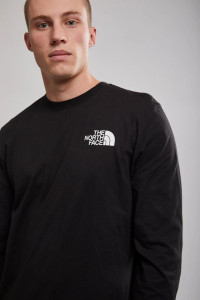 Лонгслів The North Face Long Sleeve Box Nse Mens Tee Black NF0ATUNLKY4