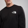 Лонгслів The North Face Long Sleeve Box Nse Mens Tee Black NF0ATUNLKY4