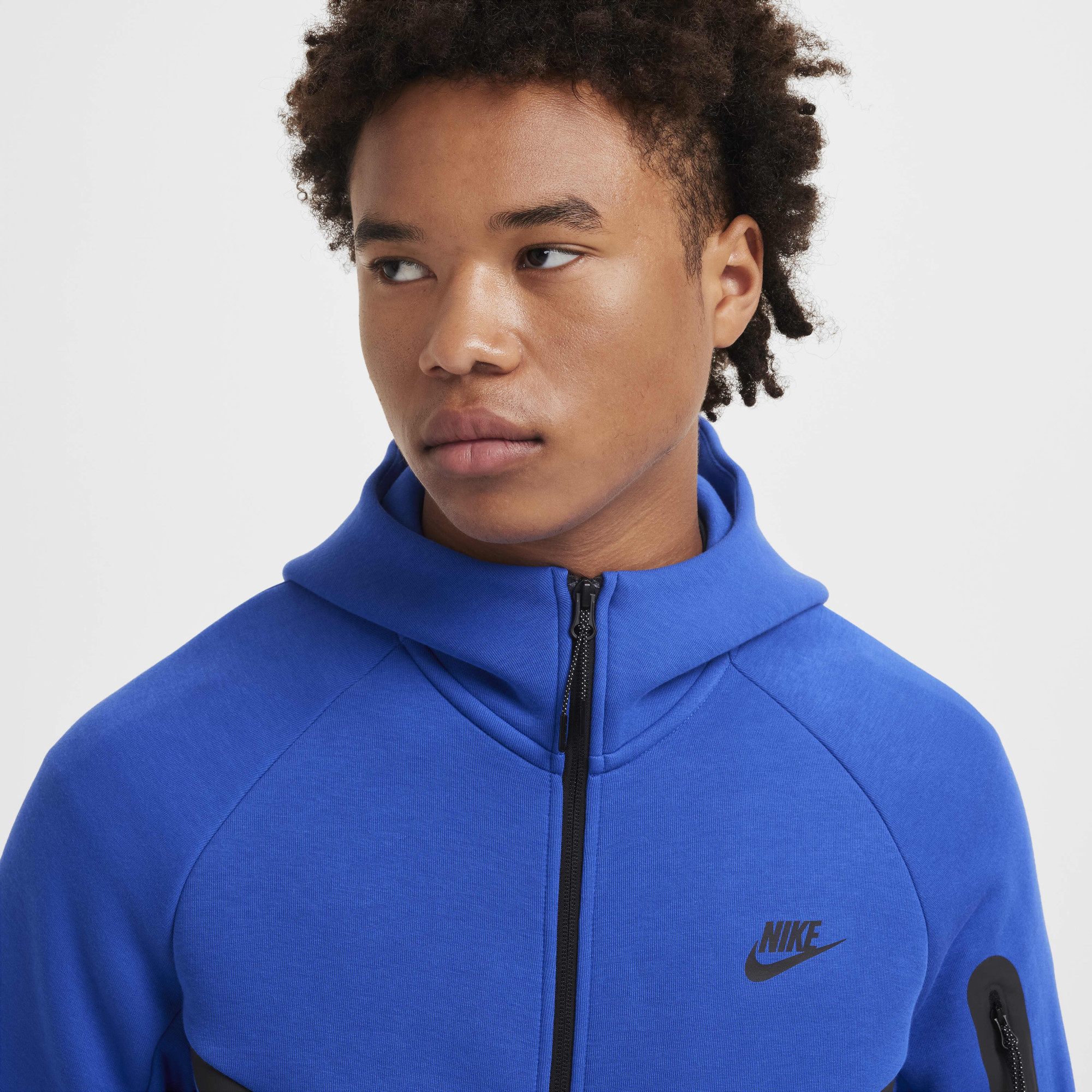 Толстовка чоловіча Nike Tech Fleece Blue HV0949-480