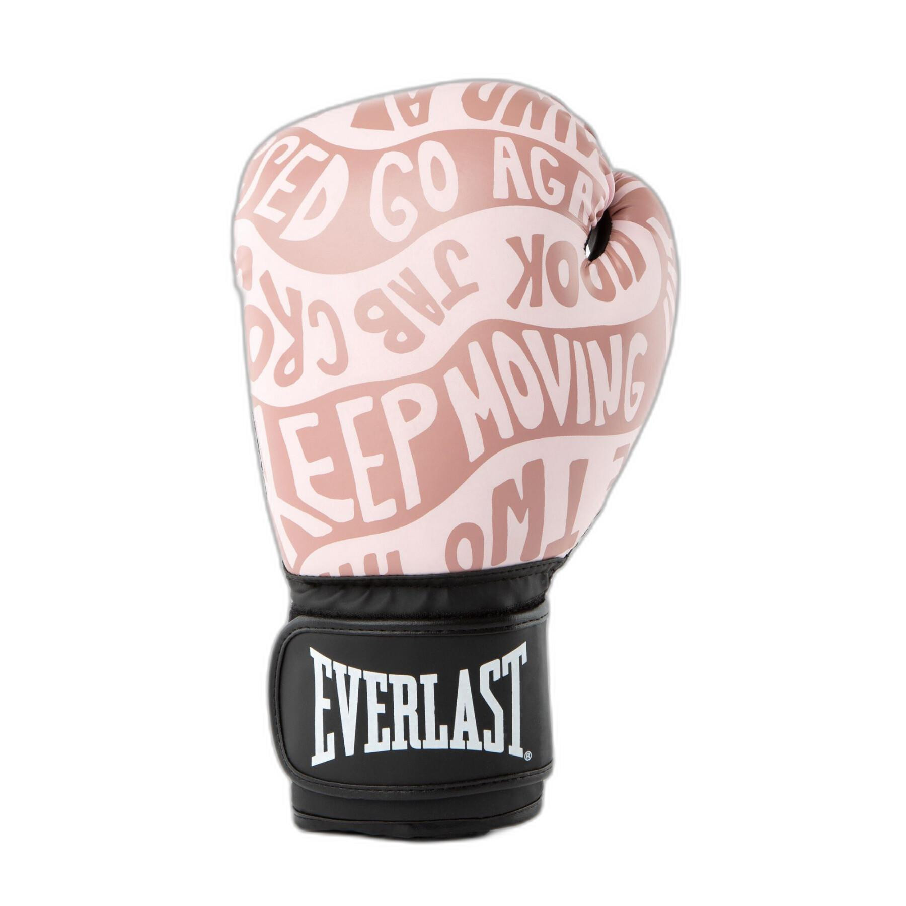 Рукавиці боксерські Everlast SPARK TRAINING GLOVE рожевий Жін 12 унцій P00002799