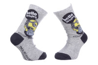 Шкарпетки MINONS HELLO LONDON сірий Діт 27-30, арт.37014-1 37014-1