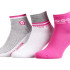 Шкарпетки Sergio Tacchini 3-pack рожевий, білий Жін 36-41 13150194-2