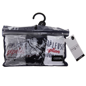 Труси Fashion Lady SLIPS-X3-FEMME білий, синій, сірий Жін L 12890185-1