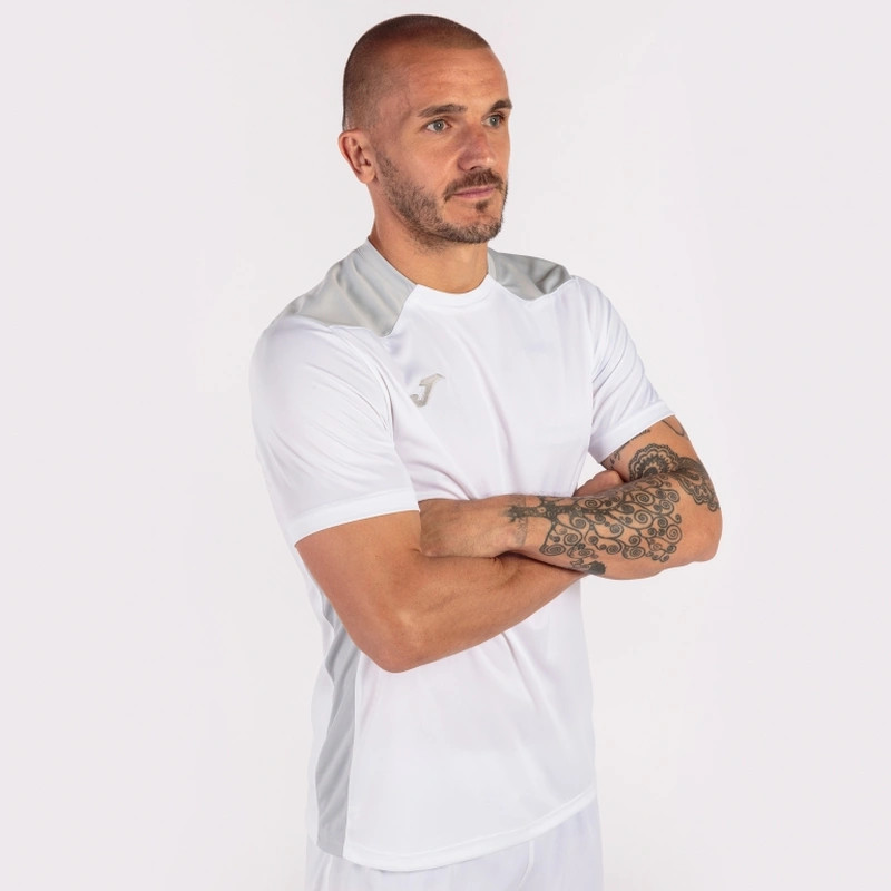 Футболка Joma CHAMPIONSHIP VI біло-сіра 101822.211 101822.211