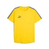Футболка teamKING Tee faster yellow-puma black 660532-07
