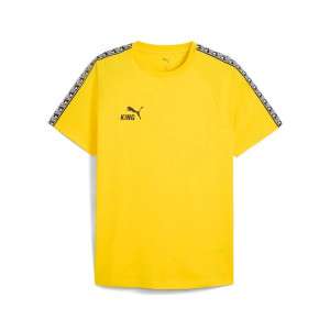 Футболка teamKING Tee faster yellow-puma black 660532-07