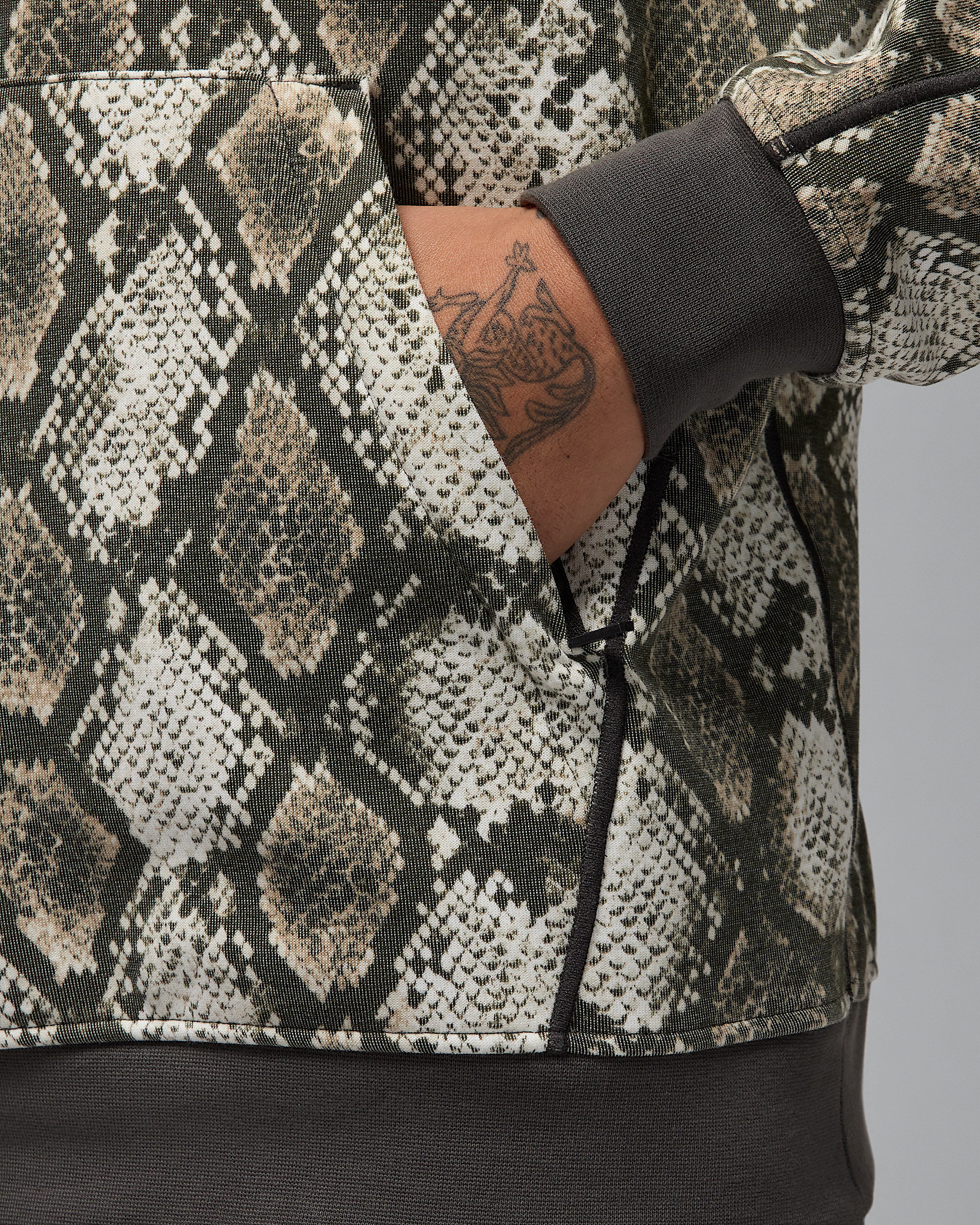 Худі Jordan Sport Hoop Fleece Dri-FIT Printed Pullover Hoodie HF9894-133