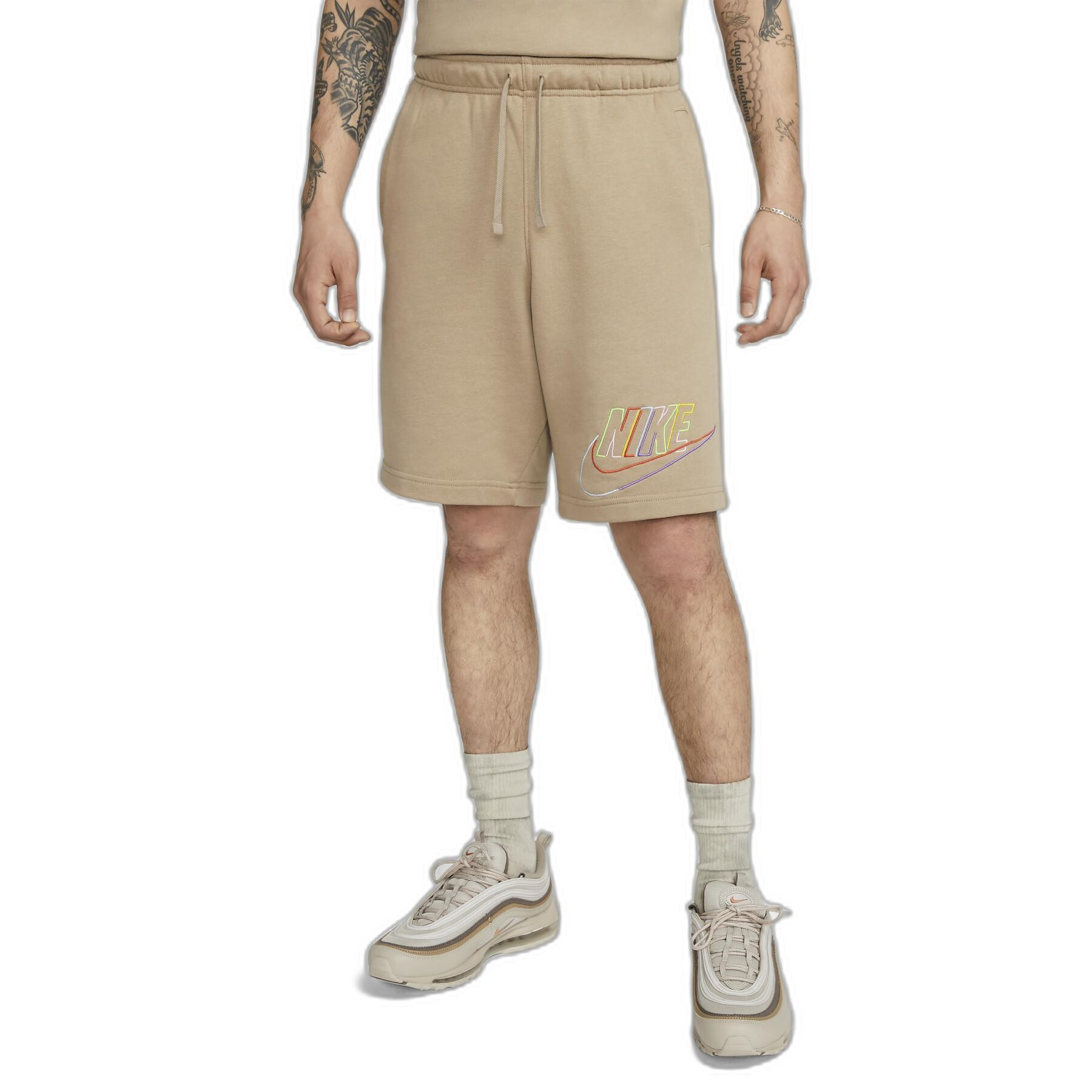 Шорти NIKE CLUB FLEECE+ FRENCH TERRY SHORTS BEIGE DX0807-247