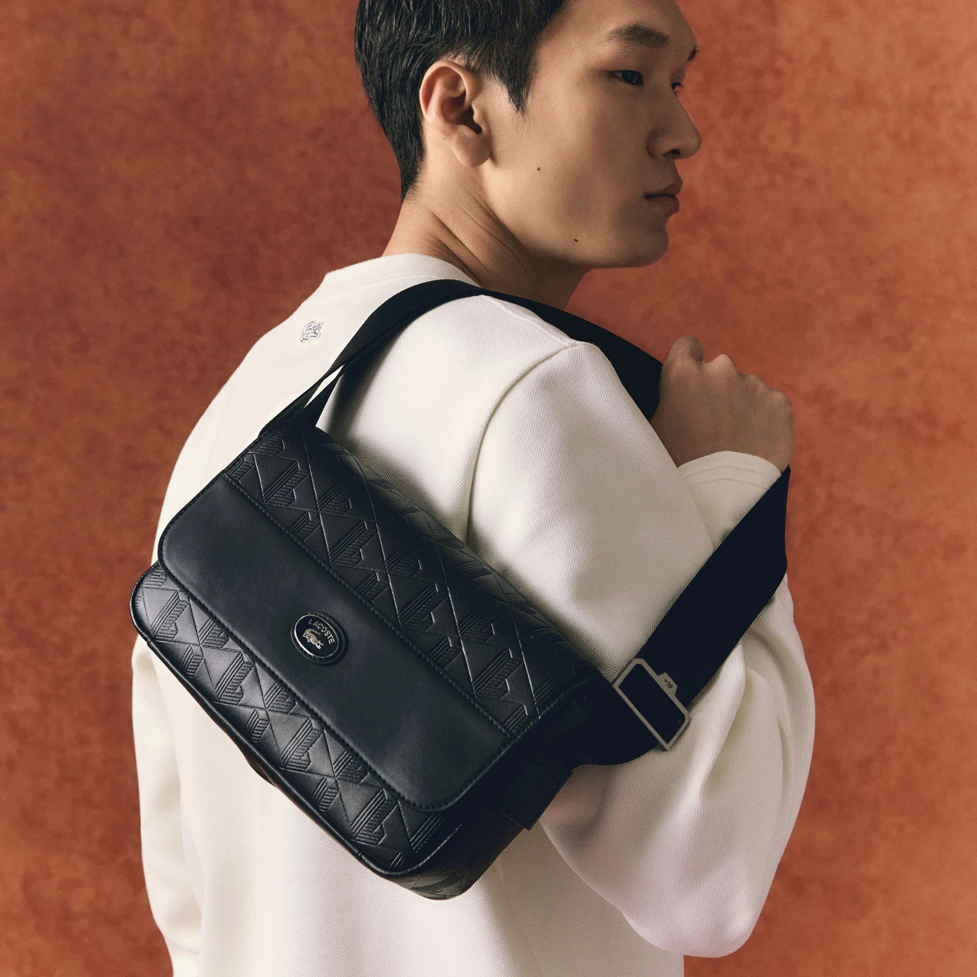 Сумка унісекс Lacoste Nomogramme Black NU4838MR.000