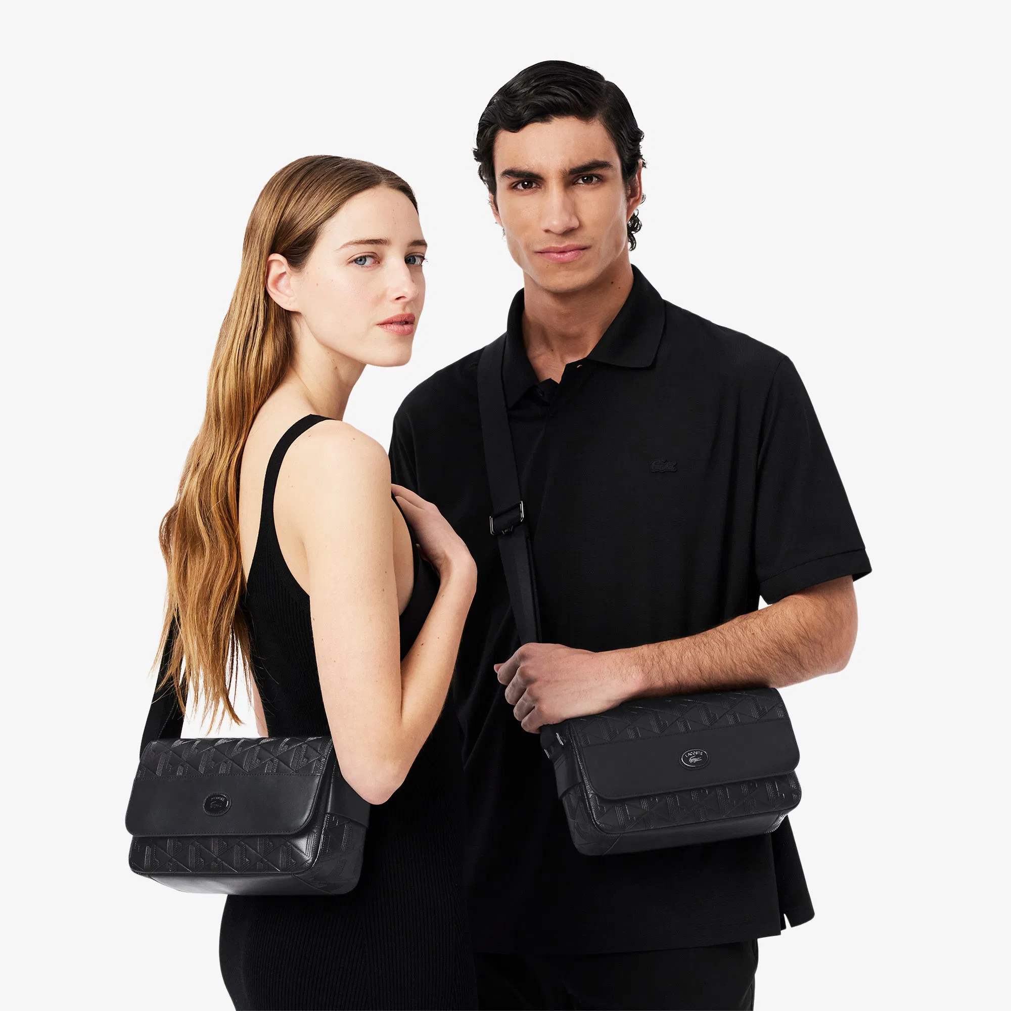 Сумка унісекс Lacoste Nomogramme Black NU4838MR.000