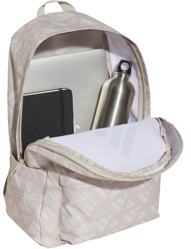 Рюкзак Adidas CL BPK MONO PR 27,5L бежевий Уні 15х31х44 см JG5873