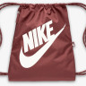 Рюкзак-мішок Nike NK HERITAGE DRAWSTRING 13L бордовий Уні 33х43 см DC4245-231