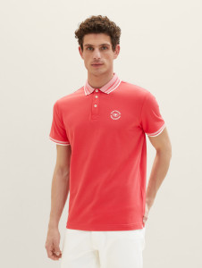 Поло 1035575-31045 Tom Tailor L Червоний 1035575-31045