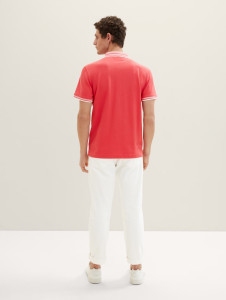 Поло 1035575-31045 Tom Tailor L Червоний 1035575-31045