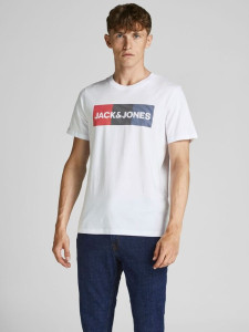 Футболка JJECORP LOGO TEE SS O-NECK 3PK MP 12191762-Navy Blazer-Pack: Navy Blazer (PLAY) Jack&Jones 12191762-NAVY BLAZER-PACK