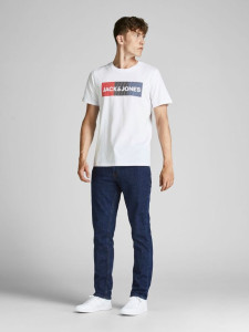 Футболка JJECORP LOGO TEE SS O-NECK 3PK MP 12191762-Navy Blazer-Pack: Navy Blazer (PLAY) Jack&Jones 12191762-NAVY BLAZER-PACK