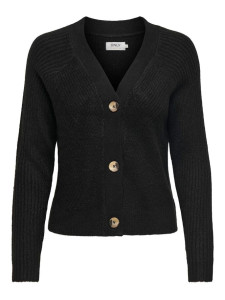 Кардиган ONLCAROL L/S CARDIGAN KNT NOOS 15196734-Black ONLY L Чорний 15196734-BLACK