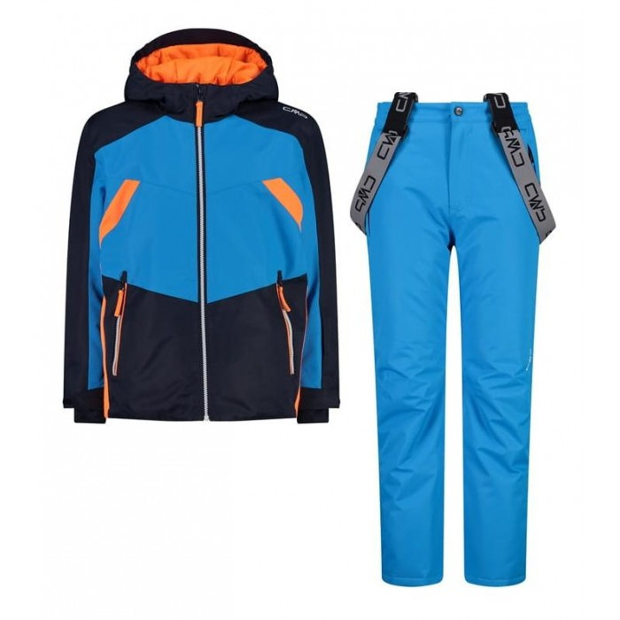 Костюм лижний CMP KID SET JACKET AND PANT 32W0004-N950