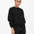 Толстовка ONLSQUARE L/S STRING O-NECK CC SWT 15234269-Black ONLY M Чорний 15234269-Black