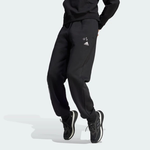 Штани SCRIBBLE EMBROIDERY FLEECE IJ8771 Adidas L Чорний IJ8771