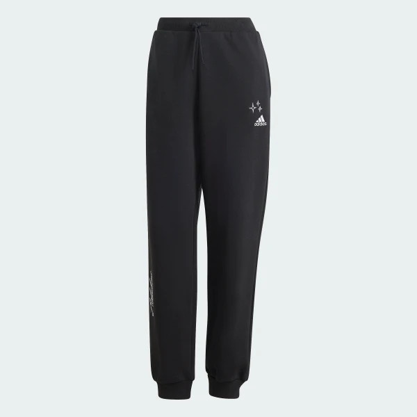 Штани SCRIBBLE EMBROIDERY FLEECE IJ8771 Adidas L Чорний IJ8771