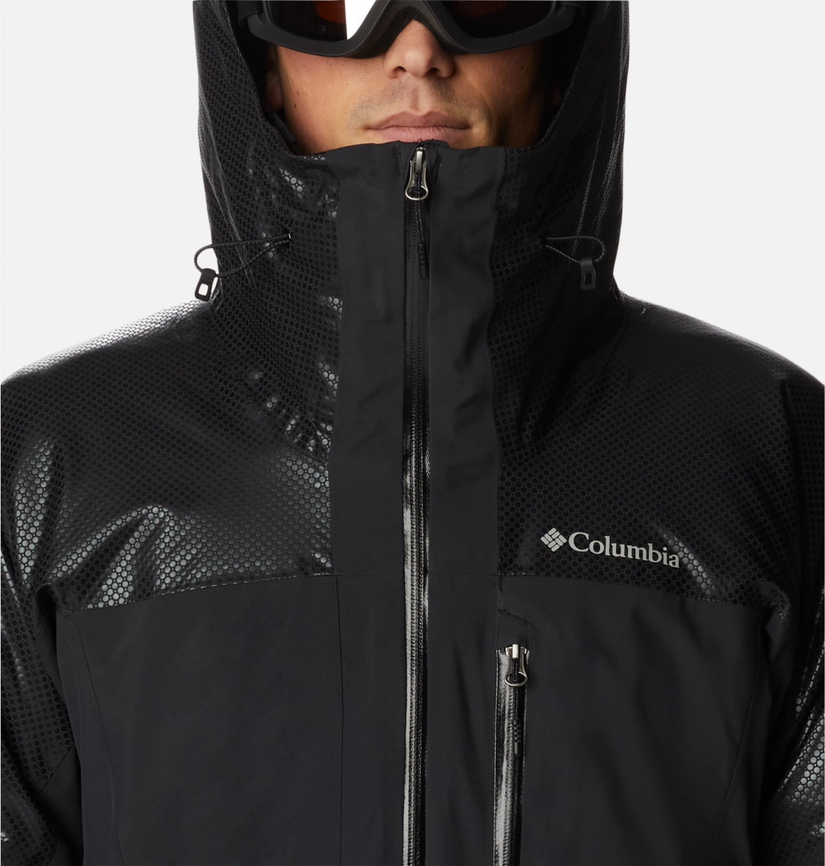 Куртка SNOW SLAB BLACK DOT 2008071-010 Columbia S Чорний 2008071-010