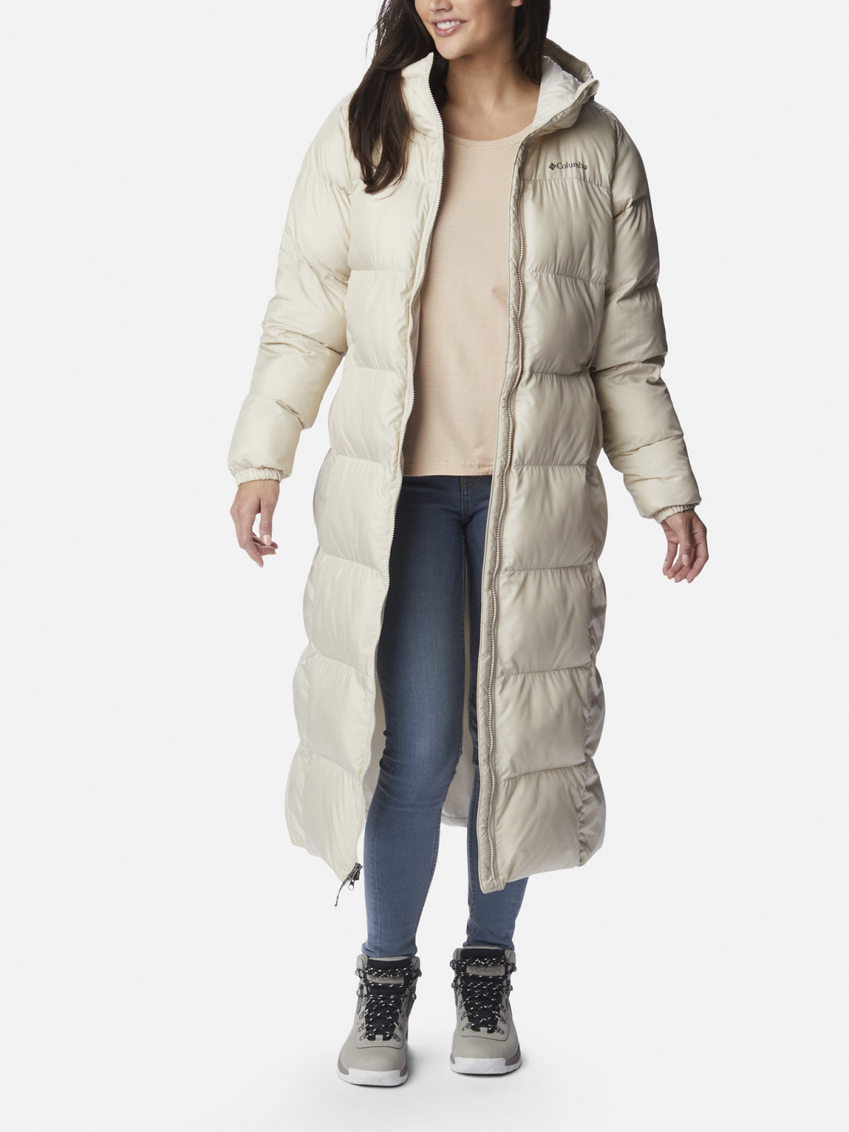 Пальто утеплене Puffect™ II Long Jacket 2088451CLB-278 Columbia L (48) Бежевий 2088451CLB-278