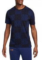 Футболка чоловіча Nike Fc Barcelona T-Shirt Blue/Black DC0886-010