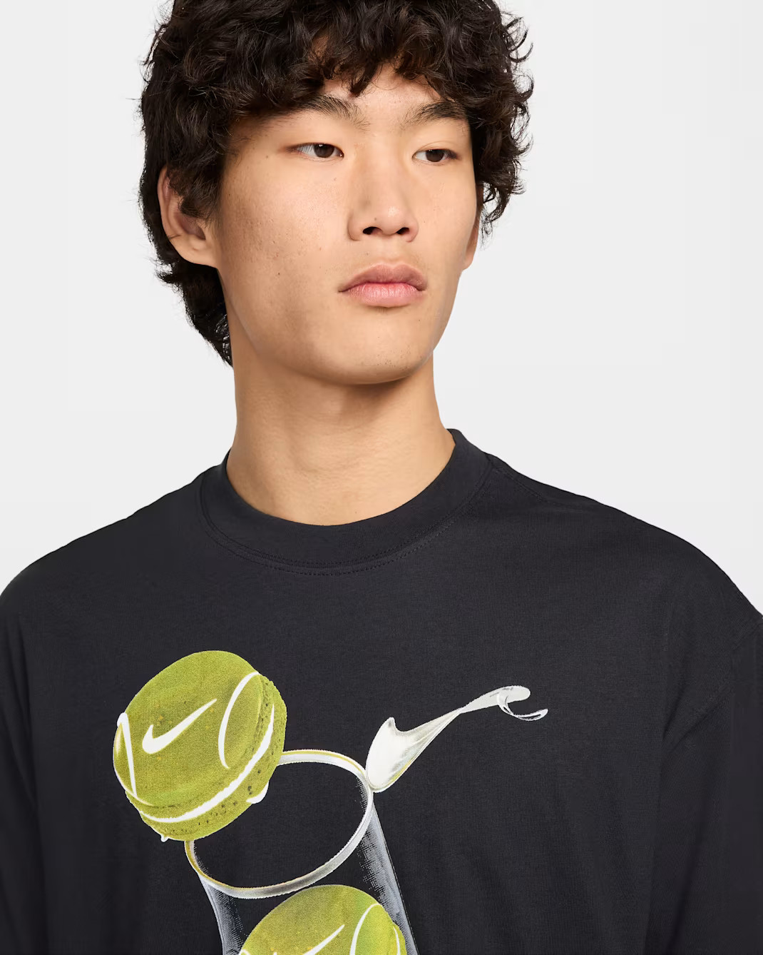 Футболка чоловіча Nike Court M90 Tennis Black HJ3468-010