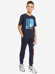 Футболка для хлопчиків 126851FLA-Z4 FILA 134-140 (140) Темно-синій 126851FLA-Z4