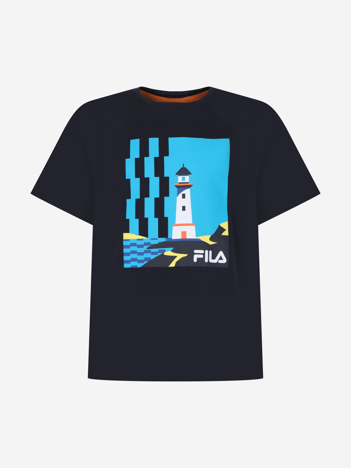Футболка для хлопчиків 126851FLA-Z4 FILA 134-140 (140) Темно-синій 126851FLA-Z4