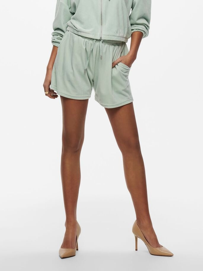 Шорти ONLLAYA SHORTS SWT 15231359 Surf Spray ONLY XL Бірюзовий 15231359SurfSpray