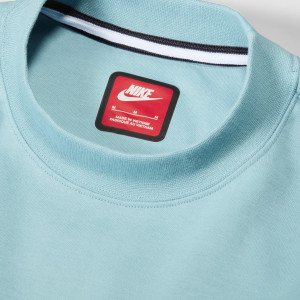 Футболка чоловіча Nike Tech Fleece Short-Sleeve Top Light Blue FZ7581-464