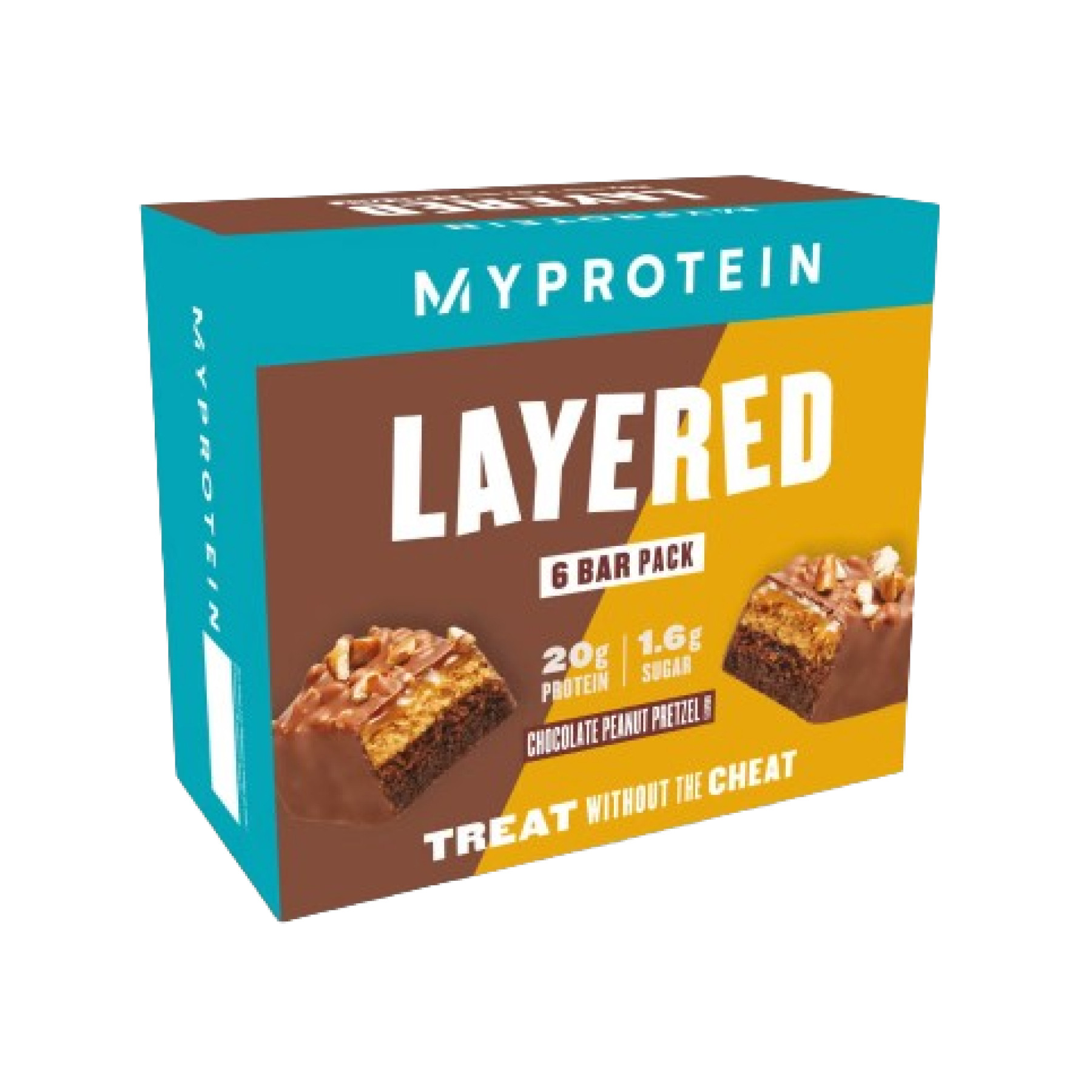 Порошок Layered Bar - 12x60g Chocolate Peanut Pretzel 2022-09-0708