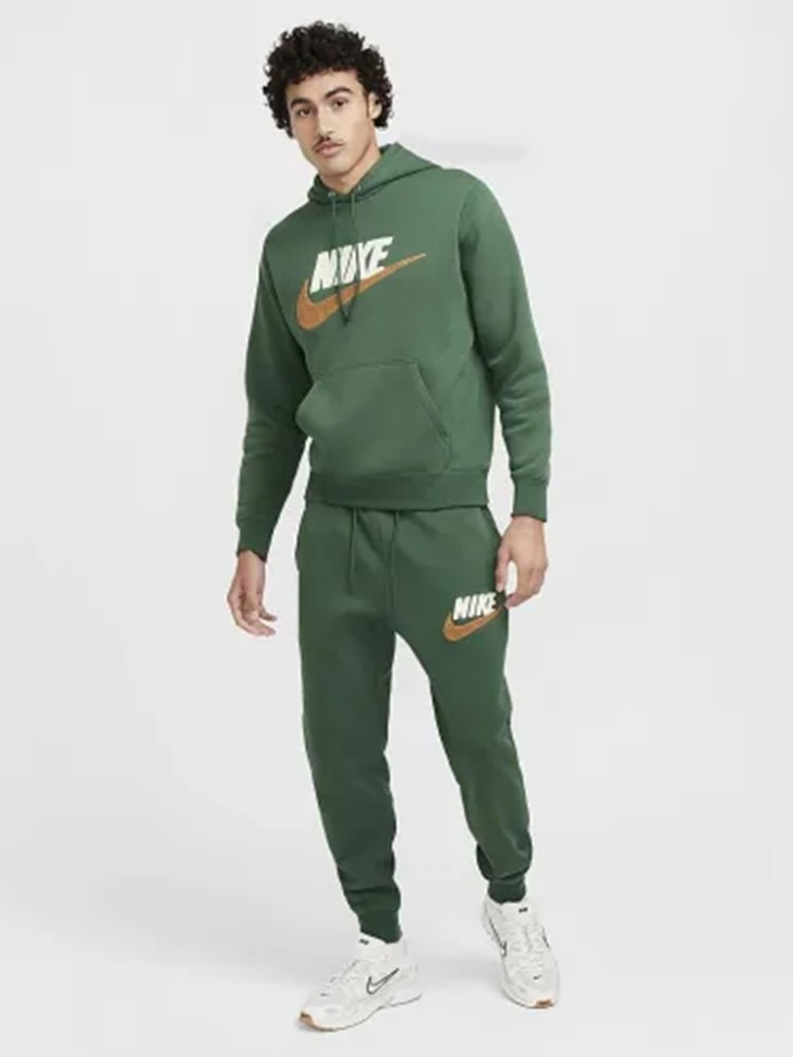 Худі чоловіче Nike Club Bb Po Chnl Ftra Green FN3104-323