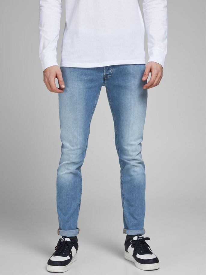 Джинси JJIGLENN JJORIGINAL N 12182966 Blue Denim Jack&Jones 32/34 Блакитний 12182966BLUEDENIM