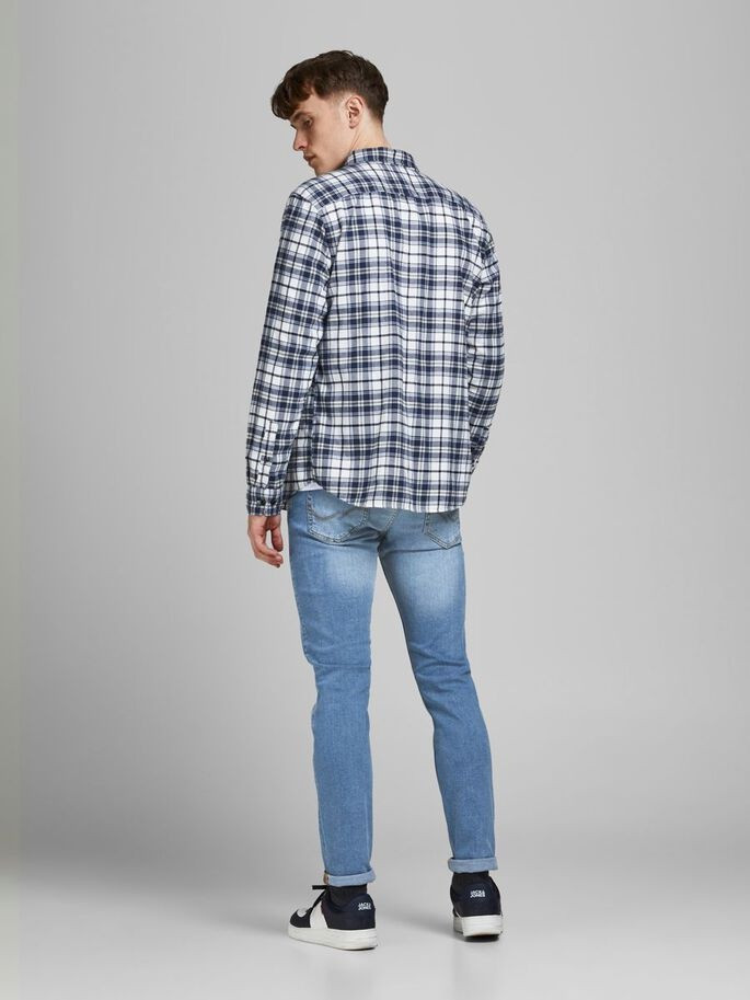 Джинси JJIGLENN JJORIGINAL N 12182966 Blue Denim Jack&Jones 32/34 Блакитний 12182966BLUEDENIM