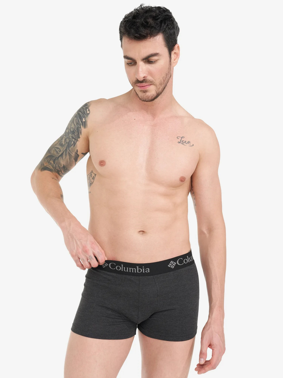Труси чолівічі (2 шт) PERFORMANCE COTTON STRETCH MELANGE CPCB02CLB-BLK Columbia L (48-50) Чорний CPCB02CLB-BLK