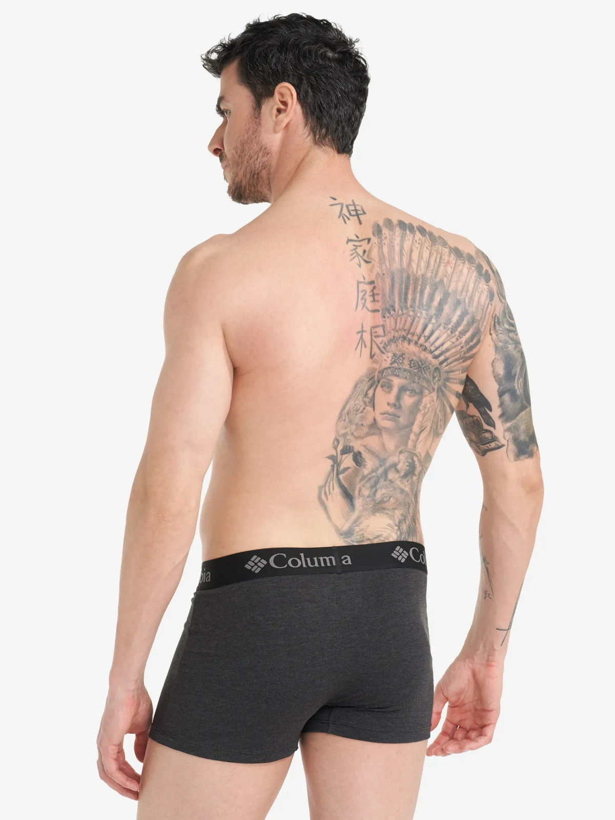 Труси чолівічі (2 шт) PERFORMANCE COTTON STRETCH MELANGE CPCB02CLB-BLK Columbia L (48-50) Чорний CPCB02CLB-BLK