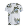 Футболка Jack & Jones JPRBLATROPIC AOP SS TEE CREW NECK SN 12203764-White
