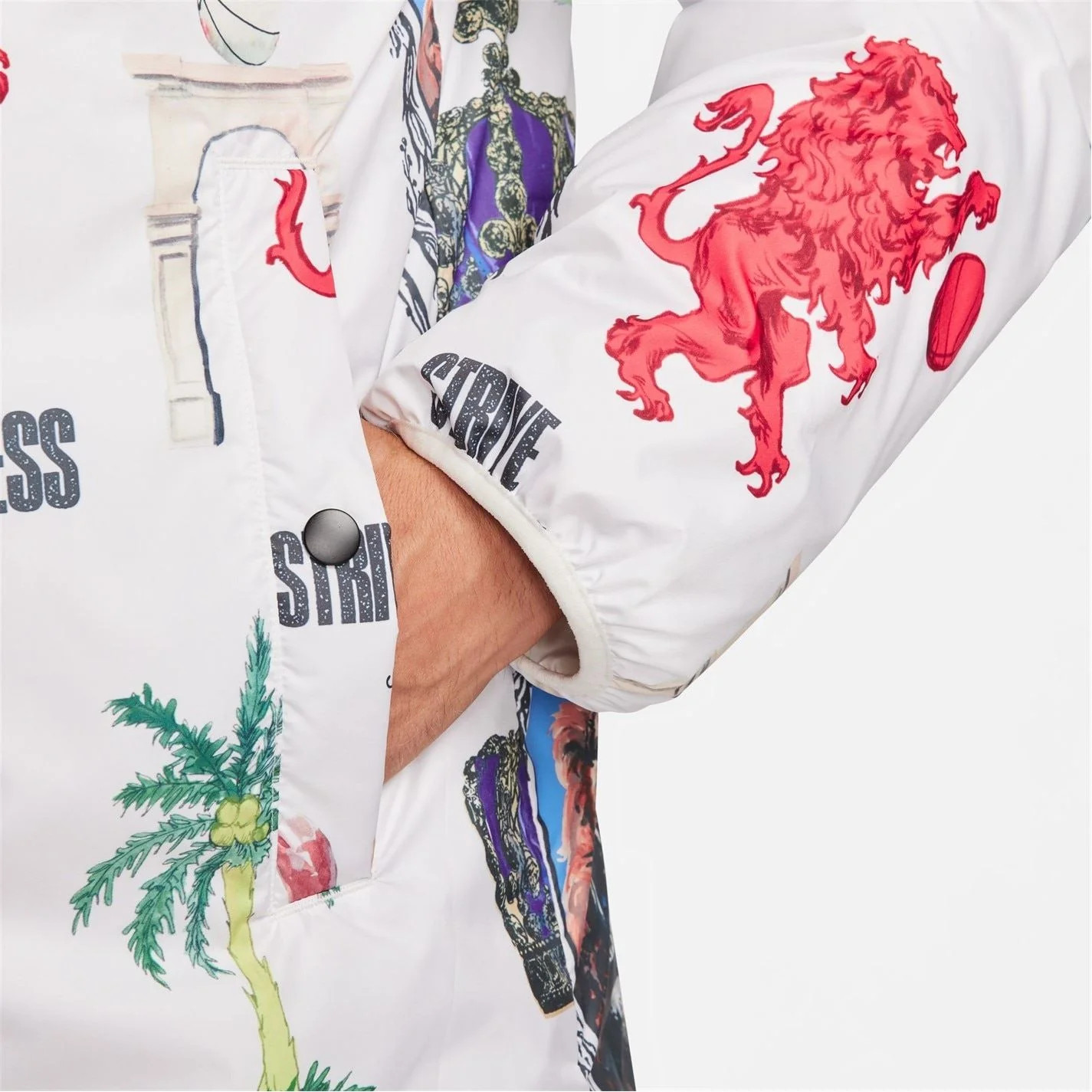 Куртка чоловіча Nike Lj Tf Dwnfl White FB6974-030