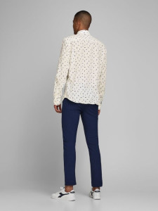 Сорочка 12170683CloudDancer Jack&Jones L Білий 12170683CLOUDDANCER