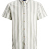 Сорочка JORTOM SHIRT SS 12187609 Sea Spray Jack&Jones S Бежевий 12187609SEASPRAY