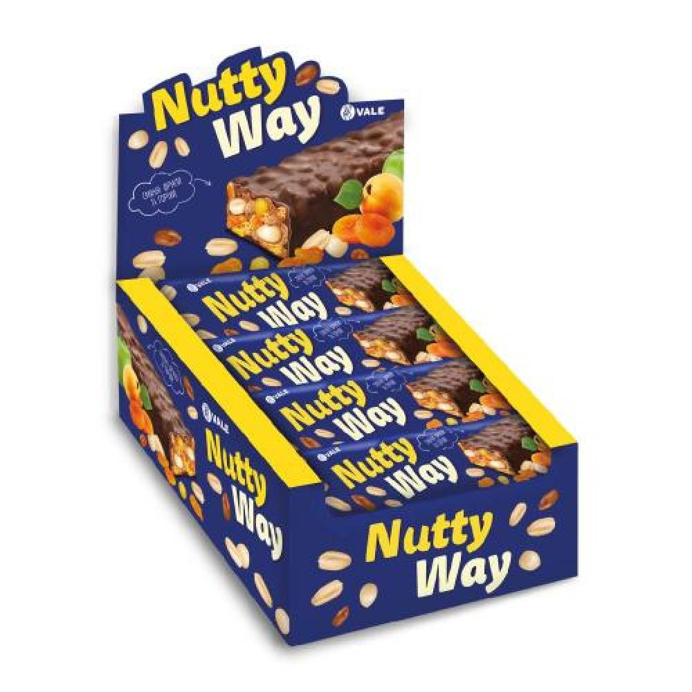 Батончик Nutty Way - 20x40g (глазурований) 100-40-5122479-20