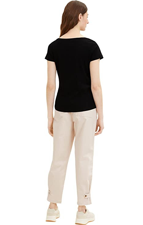 Футболка 1036192-14482 Tom Tailor XS Чорний 1036192-14482
