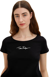 Футболка 1036192-14482 Tom Tailor XS Чорний 1036192-14482