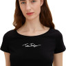 Футболка 1036192-14482 Tom Tailor XS Чорний 1036192-14482