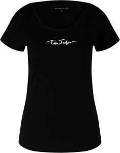 Футболка 1036192-14482 Tom Tailor XS Чорний 1036192-14482