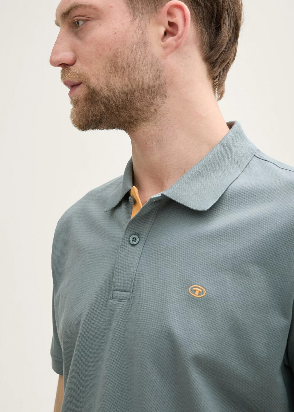 Футболка поло Basic Polo Shirt 1031006-31090 Tom Tailor L Зелений 1031006-31090